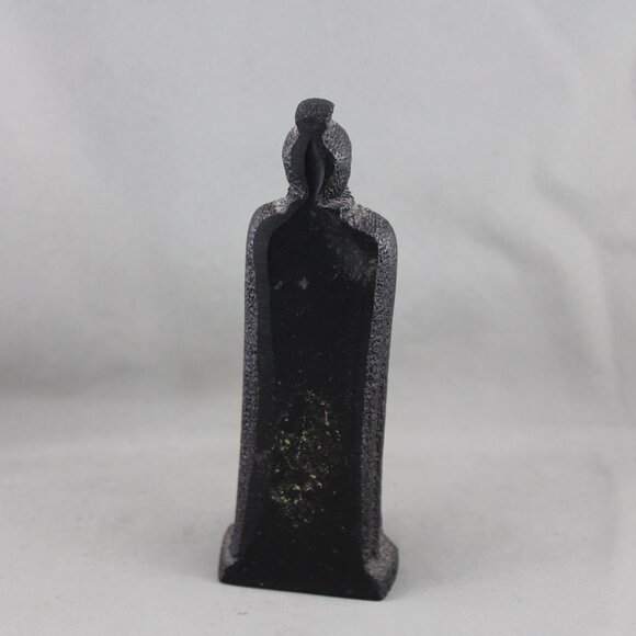 Vintage Tiki Figurine - King Kamehameha by Coco Joe - Made with Lava - Picture 6 of 8